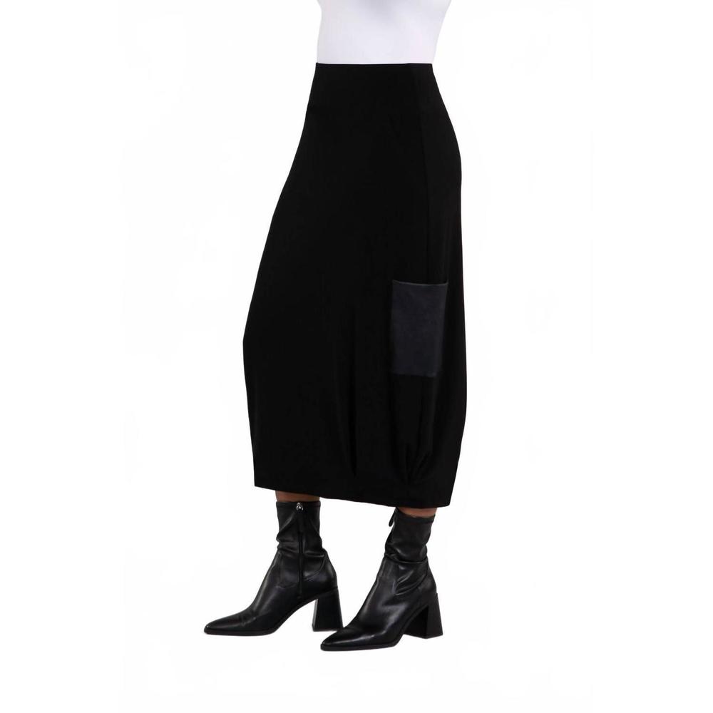 NEW SYMPLI women's safari skirt in black